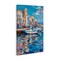 Stupell Industries Coastal City Harbor Canvas Design by LSR Design Studio